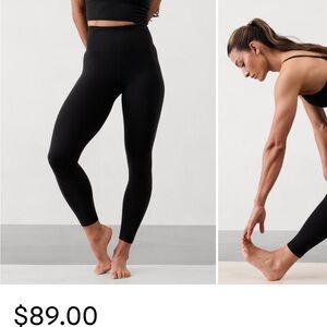 NWT Athleta Elation Black 7/8 tights